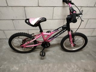 Bicicleta Infantil Monty Rosa