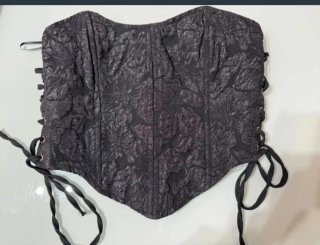 Corpiño Bershka Negro Talla S