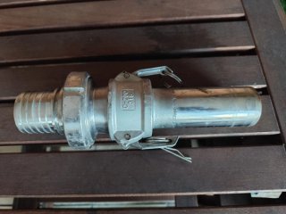 Acople rápido de acero inoxidable
