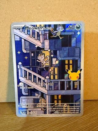 Carta Pokémon Meowth de Alola