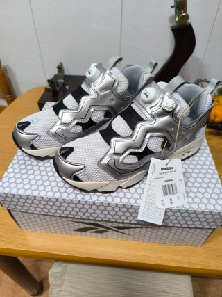 Zapatillas Reebok Instapump Plateadas