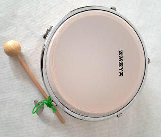 Tambor de Madera 17 cm. Nuevo