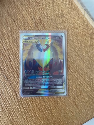 Carta Pokémon Latias y Latios GX