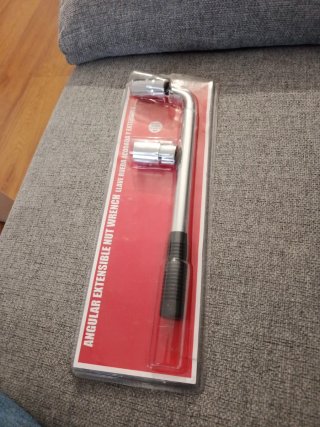 Llave de Rueda Acodada Extensible