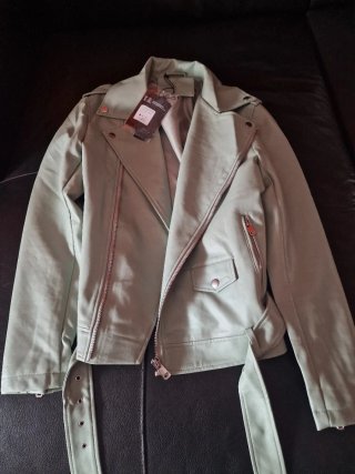 Giacca chiodo in ecopelle NUOVO