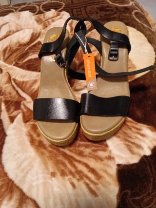 Sandalias Porronet Negras Talla 40