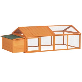 Gallinero Exterior 4-8 Gallinas 240x112.5x76 cm