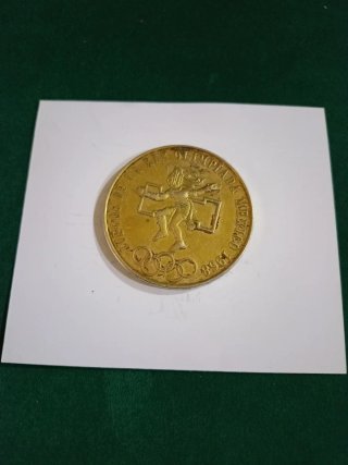 Moneda 25 Pesos plata Olimpiadas México 68