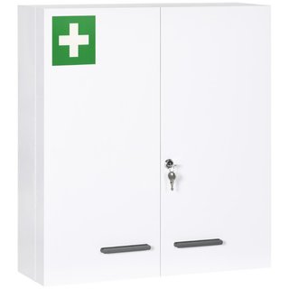 Botiquín y armario de medicinas, acero, 6 estantes