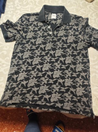 Polo Zara Estampado