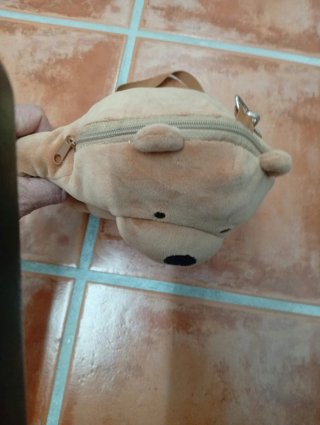 Bolso de Peluche con Forma de Oso