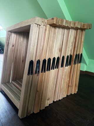 Set de Borriquetas de Madera de Pino