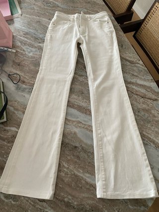 Pantalón vaquero Noon blanco