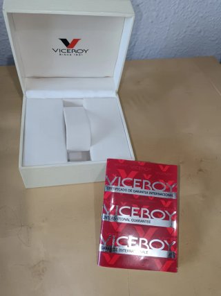 Estuche Viceroy con Certificado de Garantía