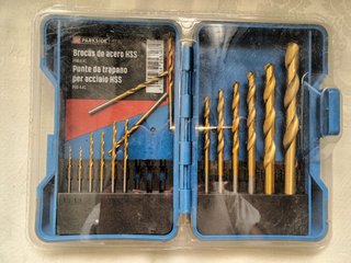 Set de Brocas de Acero HSS Parkside