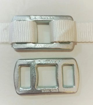 4 Hebillas de trincaje de acero forjado