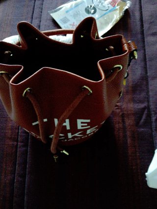 Bolso Bombonera Marc Jacobs Marrón