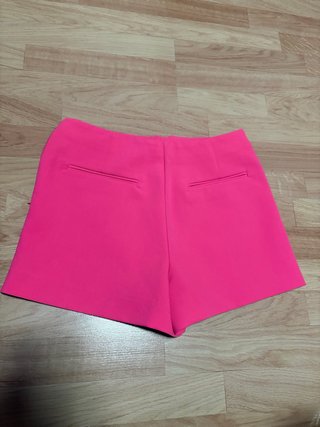 Falda pantalón Zara fucsia talla M