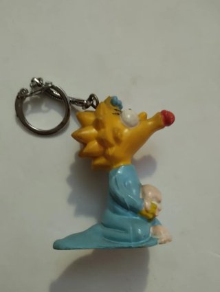 Portachiavi vintage Maggie Simpson.Originale