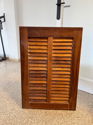 Ventana Mallorquina de Madera