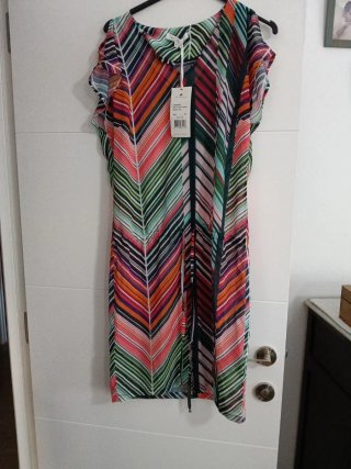 Vestido Multicolor Talla XS