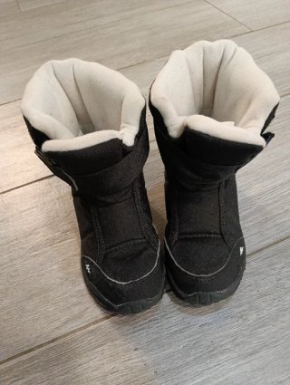 Botas de nieve negras Quechua 26