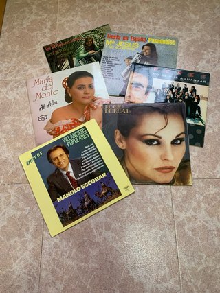 Lote de 6 Vinilos de Música Española