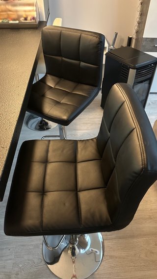 2 Sillas Altas para Barra de Cocina