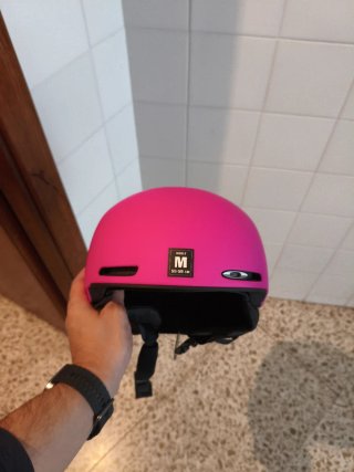 Casco de Esquí y Snowboard Oakley Rosa