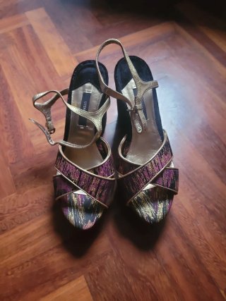 Sandalias de fiesta Uterqüe talla 38