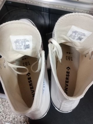 Botines Converse Blancos Talla 40