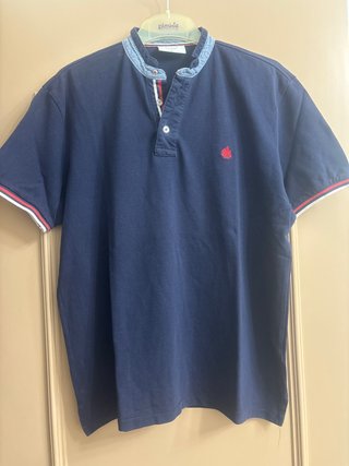 Polo Azul Marino Talla L