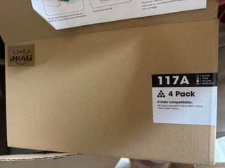 Pack 4 Tóner HP 117A