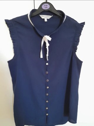 Blusa Azul Brave Soul Talla S , usada una sola vez