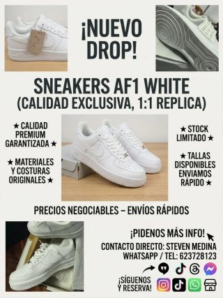 Zapatillas Nike Air Force 1 Blancas