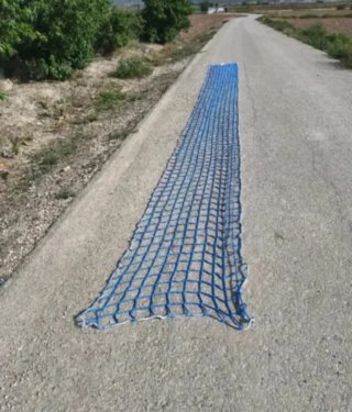 Red de Seguridad para Obra 1,1x10m Azul