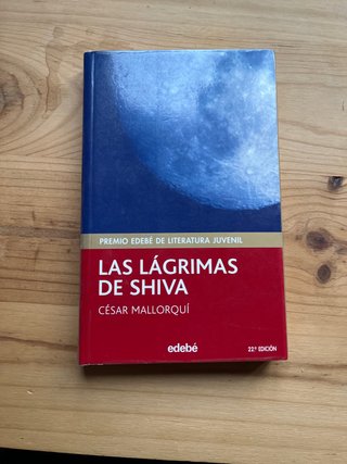 Libro “Las Lagrimas De Shiva” César Mallorquí