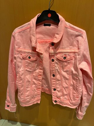 Chaqueta Tejana Rosa