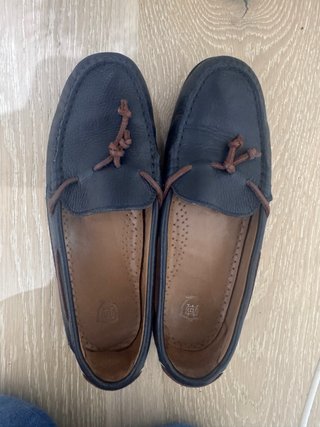 Mocasines Azul Marino Unisex suela blanda , comodo