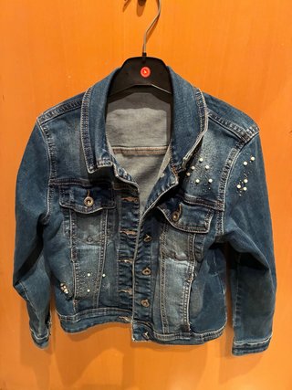 Chaqueta Tejana con Perlas