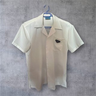 Camisa de manga corta Prada Blanca