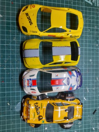 Set de 4 Carrocerías Scalextric