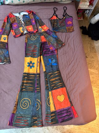 Conjunto de 3 piezas estampado