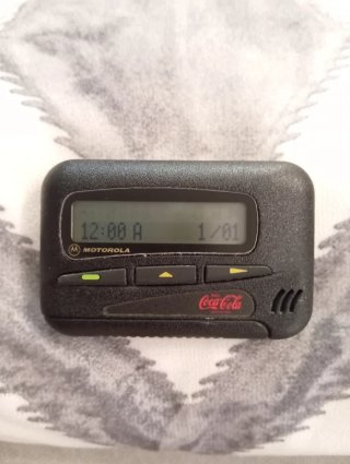 Beeper Motorola Coca-Cola