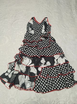 Vestido de Sevillana para Niña talla 6