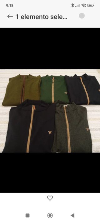 Lote de 5 Chaquetas de Punto Hombre