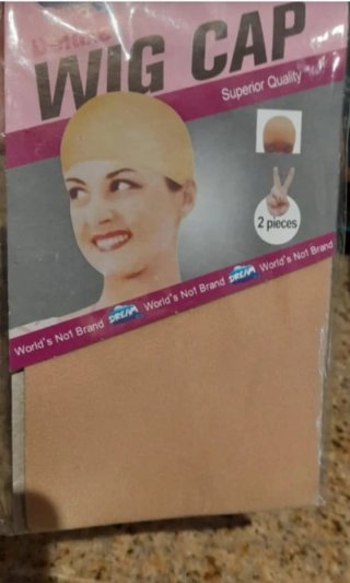 Set de 2 Gorros para Peluca (Wig Cap) Beige
