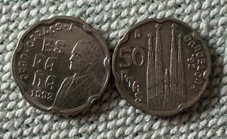 Moneda 50 Pesetas Barcelona '92 Año 1992