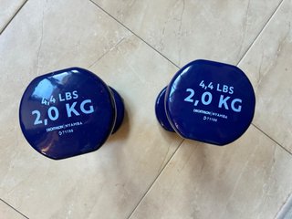 Set di 2 manubri Nyamba 2kg