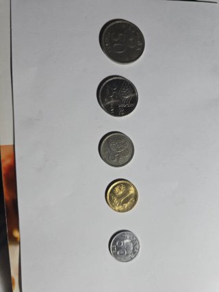 Lote 5 Monedas Mundial España 1982